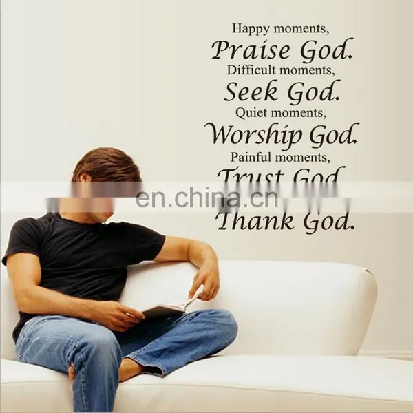 Funny God Wall Stickers Wedding Favors Home Decoration photo-2