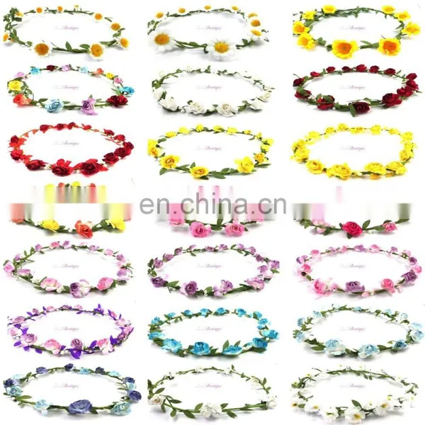 2015 Fashion Decorative Artificial Flower Garland Beautiful Flower Garland FH2056