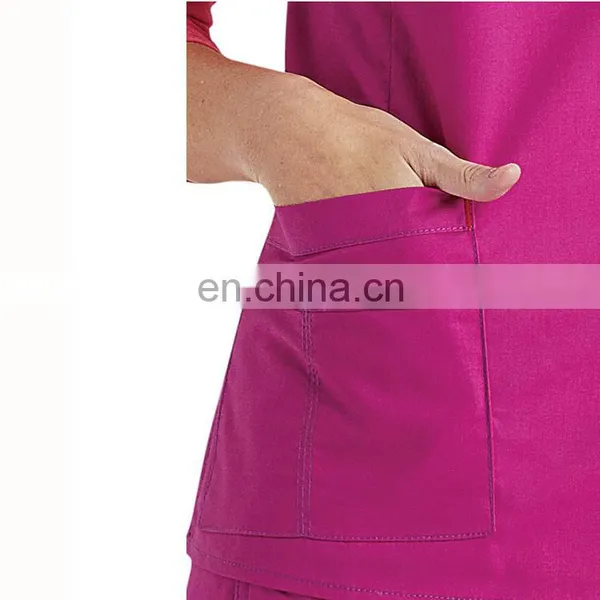 EXW Price Scrub Uniform Hospital Uniform Design photo-3