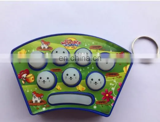 Hot Sale Mini Keychain Whac-a-Mole ,handheld Game Console Keyring photo-2