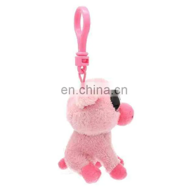 Ty Beanie Boos Baby Plush Toy the Pig Key Buckle Pendant photo-2