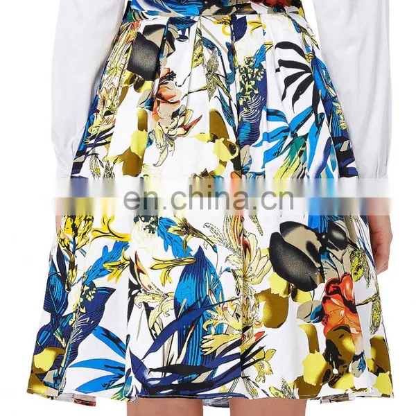 19 Colors ! Grace Karin Cheap Occident Short Retro Vintage Floral Print Cotton 50s Skirt CL6294-14# photo-4
