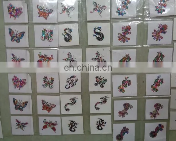 COLOURED GEM TATTOOS PACK OF 250 PCS photo-2