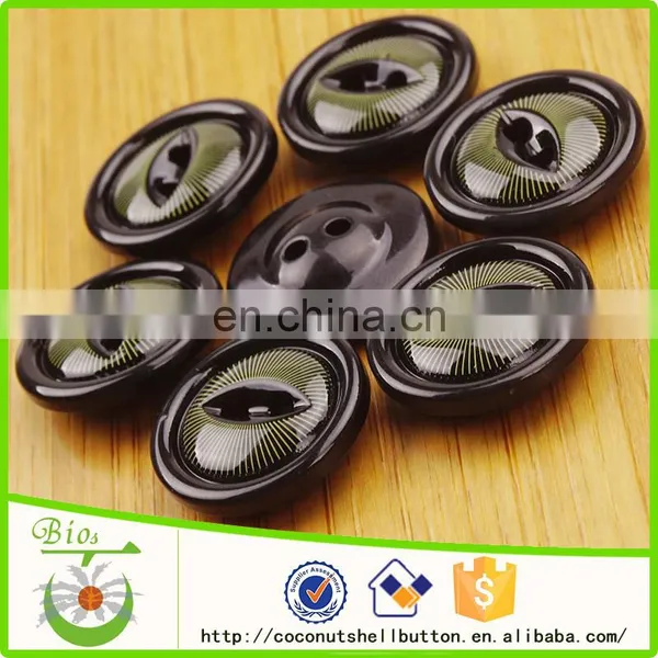 2 Holes Fish Eye Custom Made Natural Tagua Corozo Lady Suit Buttons photo-2