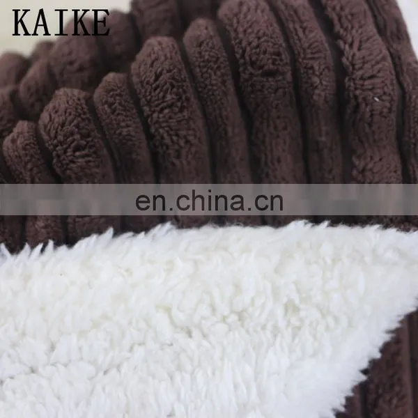 100%polyester Cheap Polar Fleece Flannel Lamb Baby Heated Mink Blanket Spain photo-2