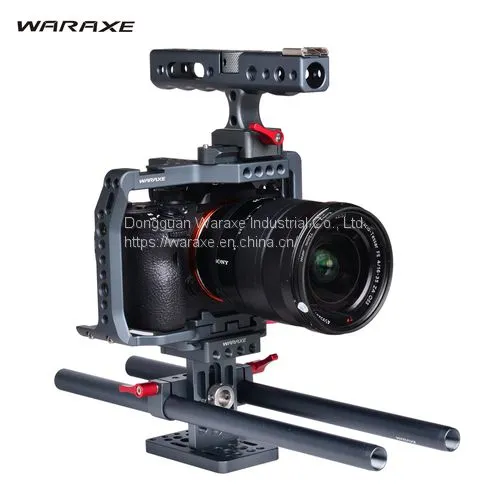 WARAXE A7iii A9 Cage Kit с встроенным быстросъемным механизмом