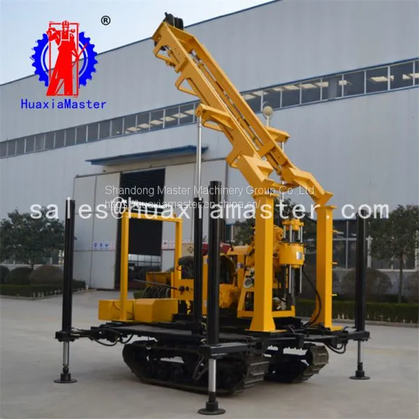 Crawler Hydraulic Rotary Drilling Machine 130m Depth Water Well Drilling Rig Machine On Sale photo-3