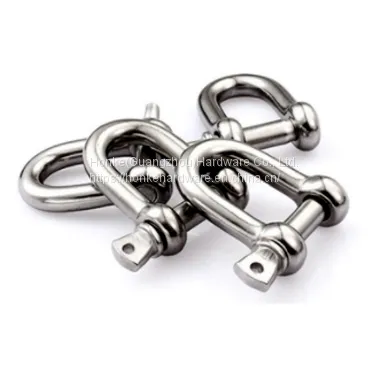 Stainless Steel Hardware Large Sailing Clevis Screw Bolt Type Pin Anchor Bow Shackle photo-5