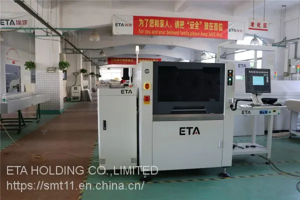 ETA Ful-auto Circuit SMT Solder Paste Screen Printer Full Automatic PCB Printer and Manual Solder Paste Printer photo-3
