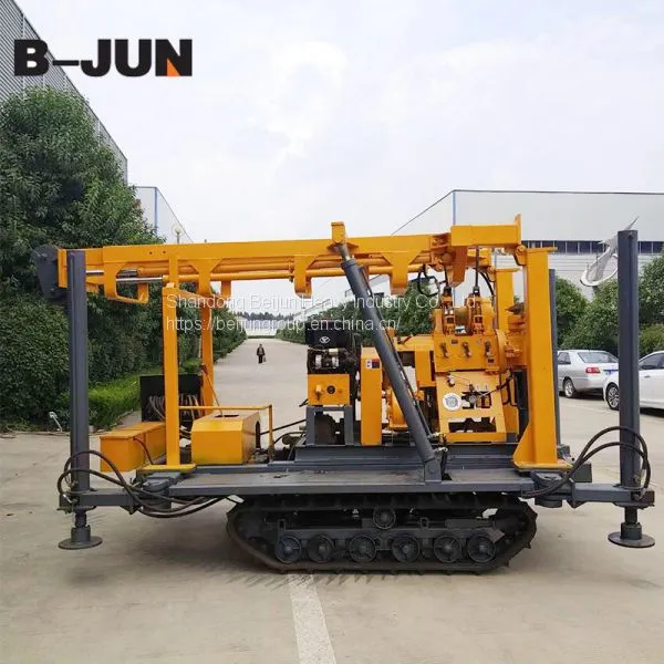 Soil Drilling Machine for Agriculture 200m Crawler Diamond Core Drilling Rig