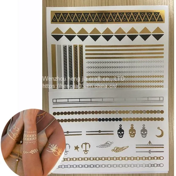 Cheap Price Self Adhesive Beautify Body Skin Safe Temporary Tattoo Sticker photo-3
