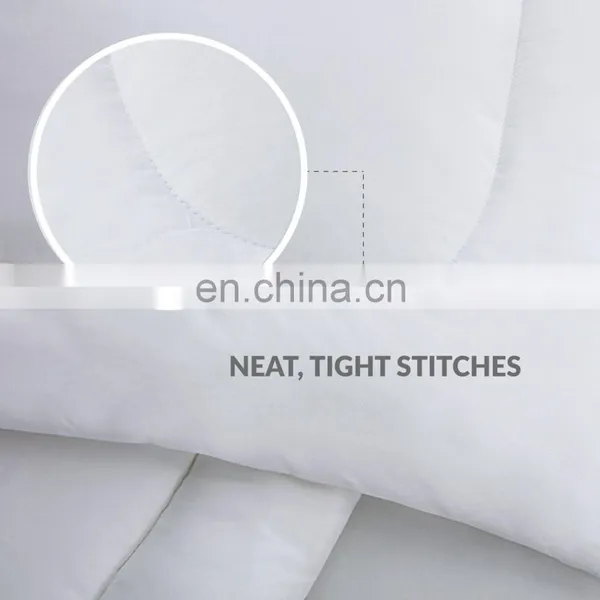 Fashion King Bedroom Bed Set Plain Medium Weight Reversible Comforter photo-4