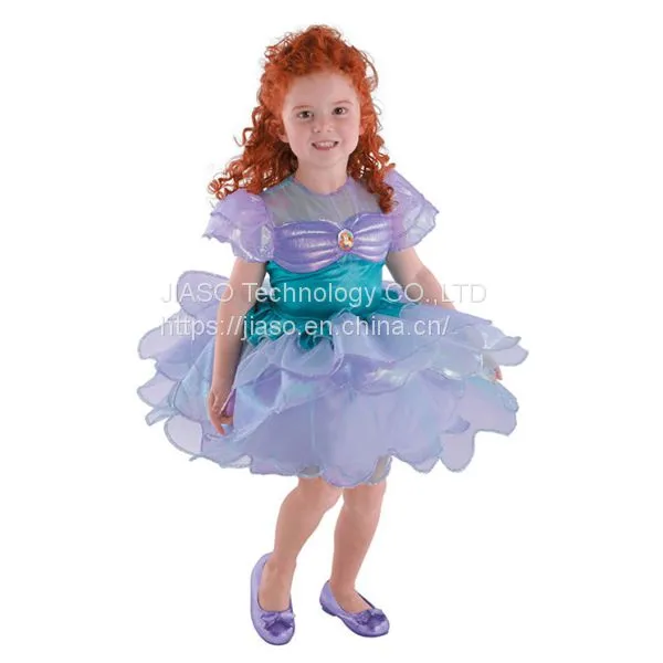 Fashion Girls Ariel Costume Fancy Dress Kids Stage Costumes