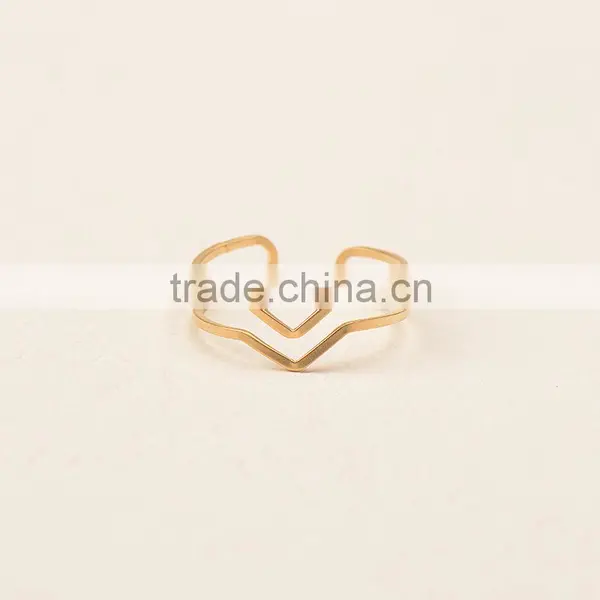 Fashion Jewelry Factory High Quality Silver Plated Shiny Finger Rings photo-2