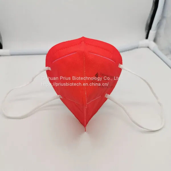 Red Color FFP2 Particulate Respirator Dust Mask CE En149 photo-5