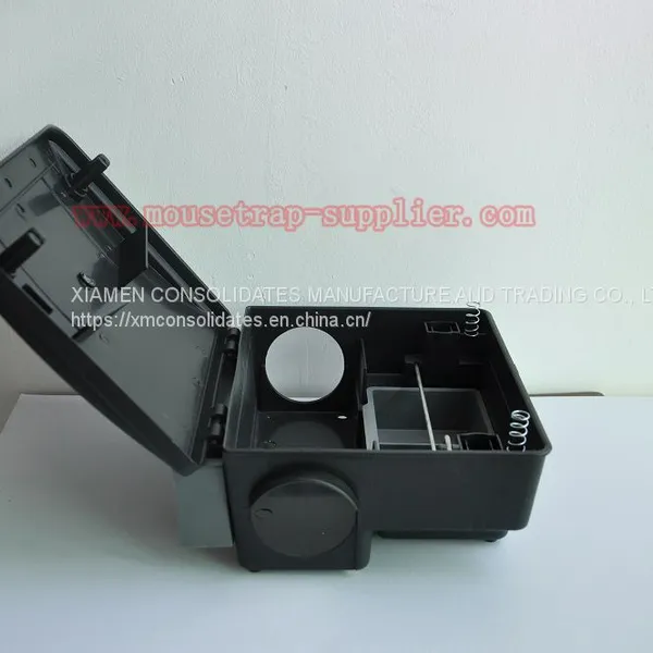 Lockable Plastic Mouse Rodent Control Trap Rat Bait Station photo-4