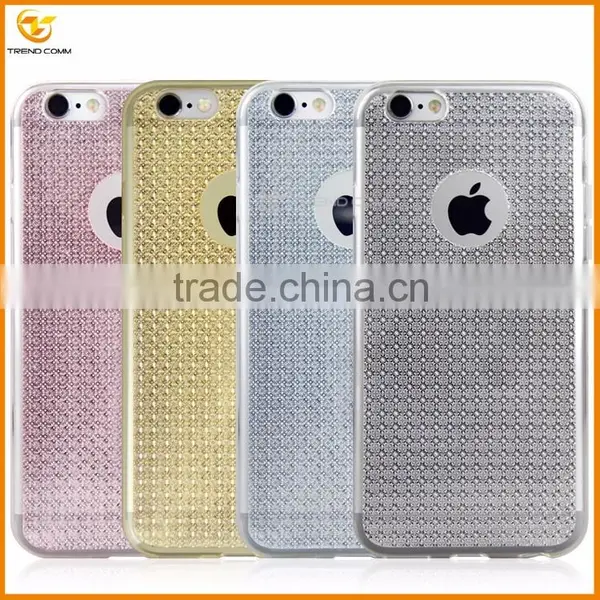 New Products 2016 Electroplating Plating Slim Tpu Case for Iphone 6 photo-6
