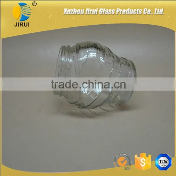 200ml Attractive Knight Shape Clear Glass Food Jar photo-5
