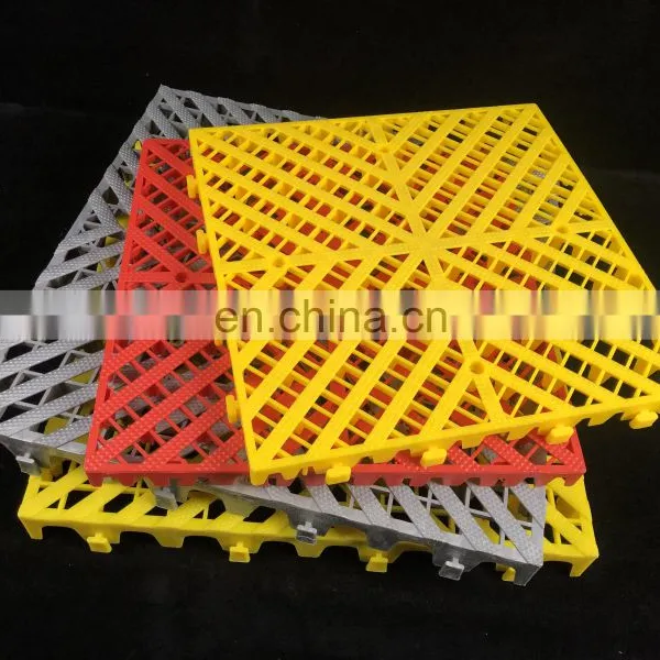 PP Plastic Grid 4s Shop Car Wash Station Non-slip Grille Floor Mat Water -proof Floor Grill photo-3