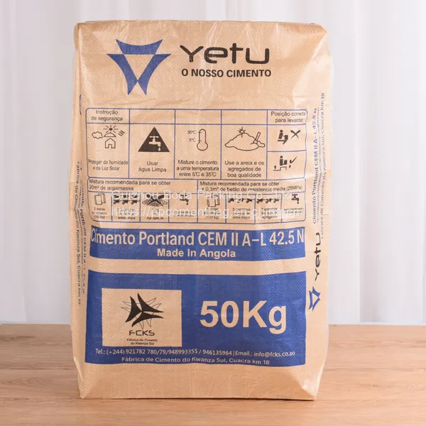 2 Ply Valve Kraft Paper Bag 20kg Tile Adhesive Bag Cement Tile Adhesive Putty Powder Concrete Sack photo-3