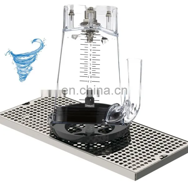 2021 Top Selling Blender Rinser Tray With Blender Actuator-Brushed Stainless Design in Good Price Best Coffee & Tea Accessories