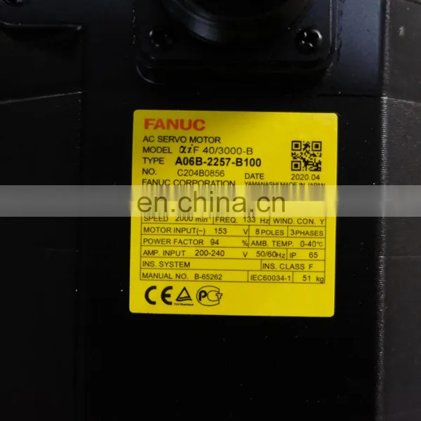 Fanuc ac Servo Motor A06B-2257-B600 Electric Motor photo-3
