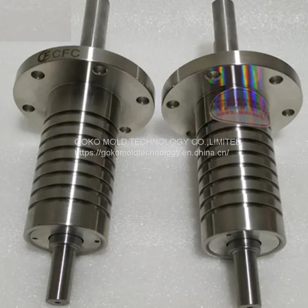 OEM Factory Turning-milling Compound CNC Machining MHD Stainless Steel Seal Shaft photo-4