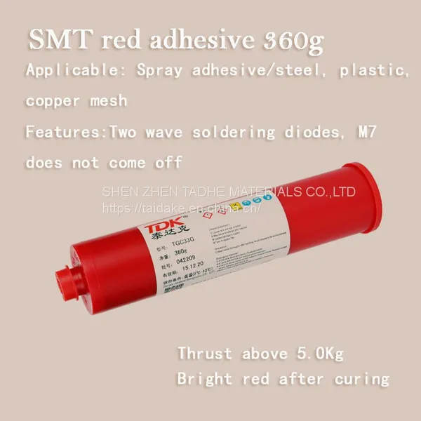 SMT Patch With Red Adhesive, Steel Plastic Mesh, Copper Mesh, Scraping Adhesive Patch Processing, High-temperature Resistant Electronic Red Adhesive photo-4