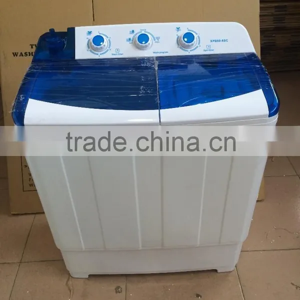 Home Appliances Manual Semi Automatic Top Load Two Tub Washing Machine photo-3
