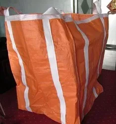 Woven Polypropylene Bulka Bags 1450D Denier 1 MT Tote Bag 1 Loop FIBC Bags for Salt Construction Material Powder photo-2