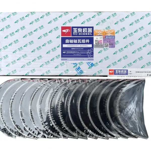 Kinglong Bus Original Yuchai Engine Spare Parts XMQ6858 475D-1005054A*-H Bus Main Bearings photo-6