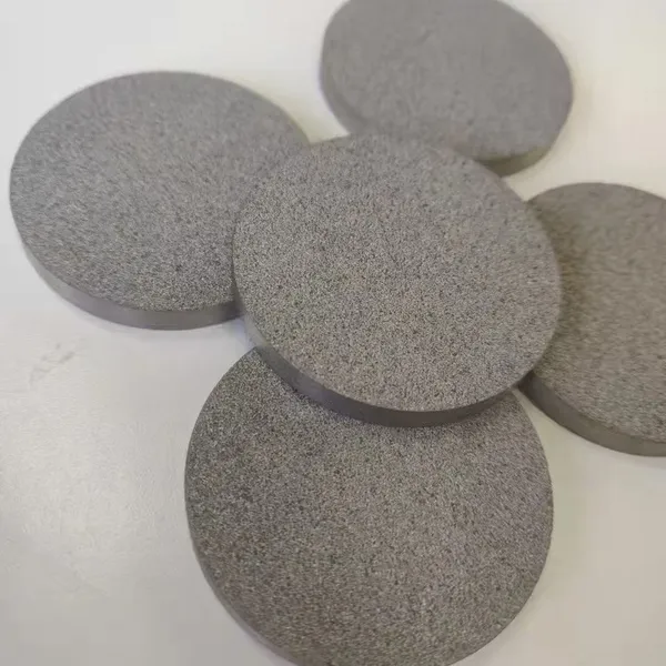 10um Titanium Sintered Porous Filter Plate For Filtration And Separation