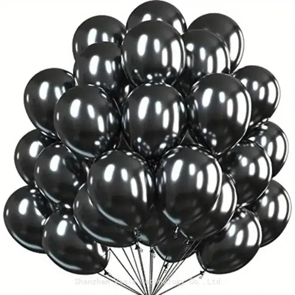 Bulk Order Mixed-Size Metallic Balloons - 5/10/12/18 Inch Latex Balloons, Event Planner Garland Balloons photo-4