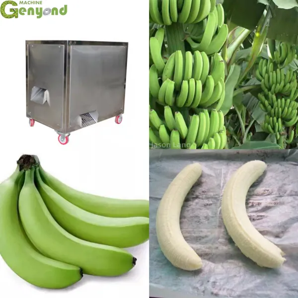 Green Banana Skin Peel Removing Machine Plantain Peeling Machine Fruit Peeler Machine photo-6