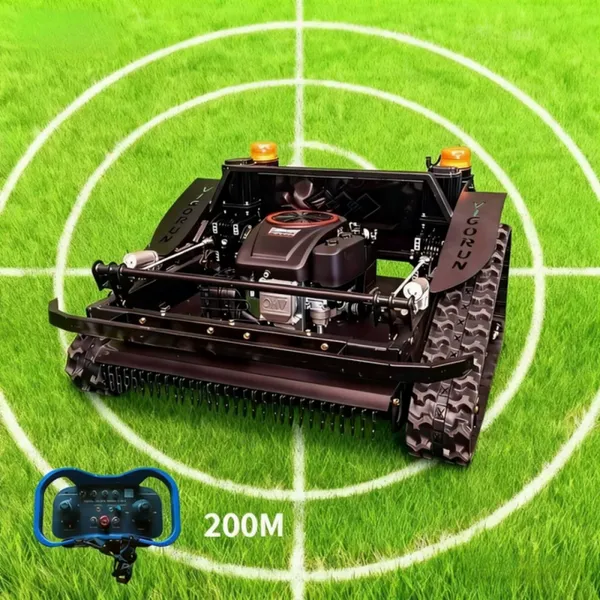 Orchards Inter-row Grass Control Remote Operated Crawler Weeder Made in China Manufacturer Factory photo-5