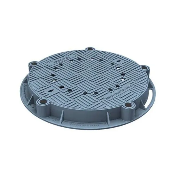 Road Cast Iron Manhole Cover En124 D400 Square Round Manhole Covers Custom Nodular Cast Iron Manhole Cover photo-3