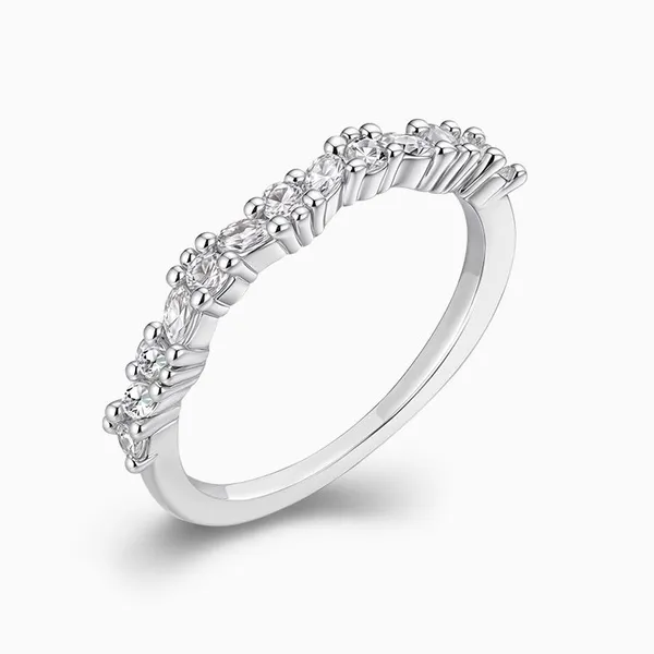 Shining Star Jewelry High Quality Holiday Gift 5A Zircon Women's Engagement Ring photo-2