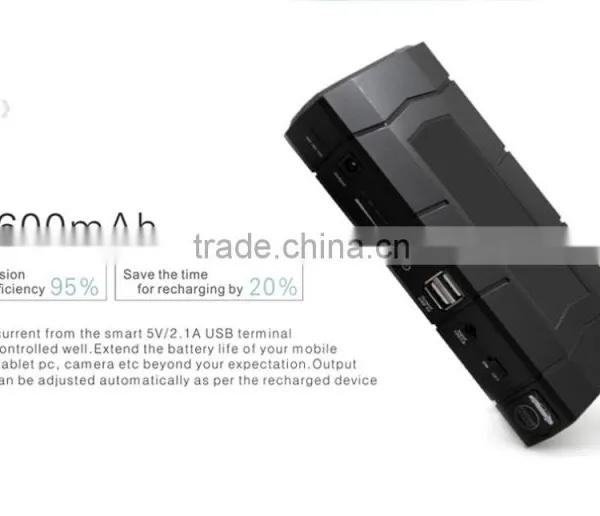 New Product Portable Multifuctional Car Jump Starter Power Bank photo-4