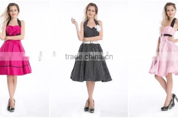 Bestdress Audrey 1950's Vintage Rockabilly Swing Dress Petticoat photo-4