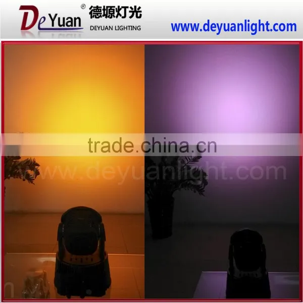 7pcs 12w Rgbwa uv 6in1 Led Mini Moving Head Wash Light Wedding Light photo-5