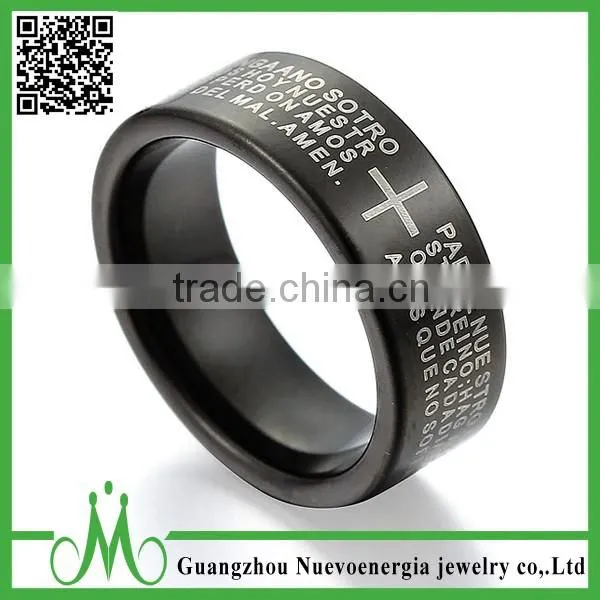 High Quality Tungsten Carbide Rings Jewelry for Men White Rings Wholesale Price photo-6