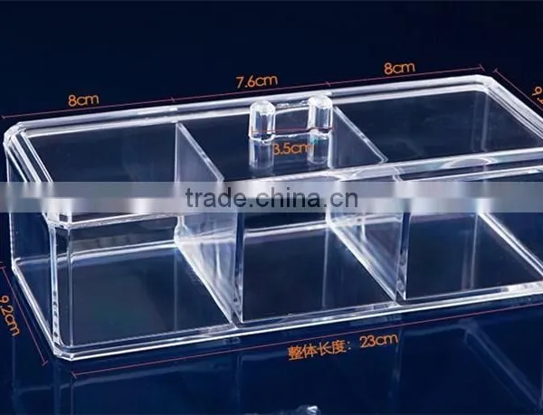 Clear Plastic Makeup Container photo-2