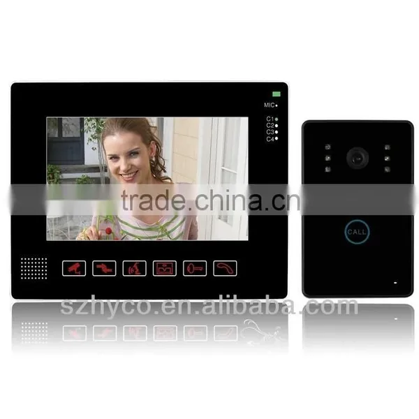 9" Video Door Phone Intercom Kit, With SD Card Picture Record,taking Photo