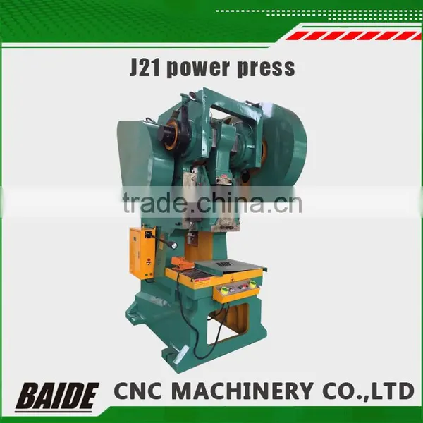 J21 Series General Open Back Fixed Table Mechanical Power Press photo-2