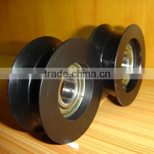 Wholesale Power Transmission Parts Cnc Machined Pa66 Nylon6 Nylon66 Oil Nylon Pulley Sheave(white) photo-5