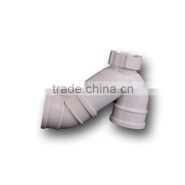Good Quality Strongly Pvc P-type Gully Trap With Door Fittings photo-2