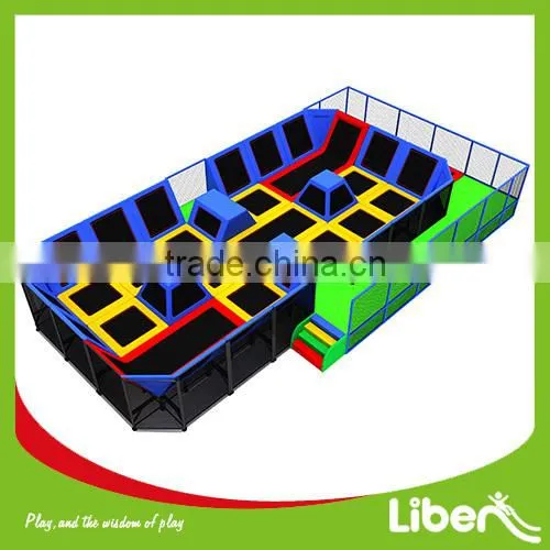China Professional Manufacturer Trampoline With Foam Pit and Dodge Ball, Gymnastic Trampoline Cloth for Sal (5.LE.T8.409.132.00) photo-5