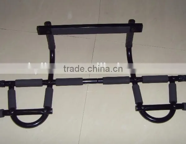 Total Workout Black Coated Door Gym Bar, Horizontal Bar photo-3
