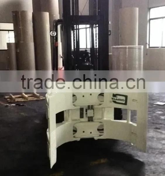 Made in China Spilt Positioned Short Arm Paper Roll Clamps for Electric Forklift Diesel Forklift Gasoline Forklift Truck Use photo-3