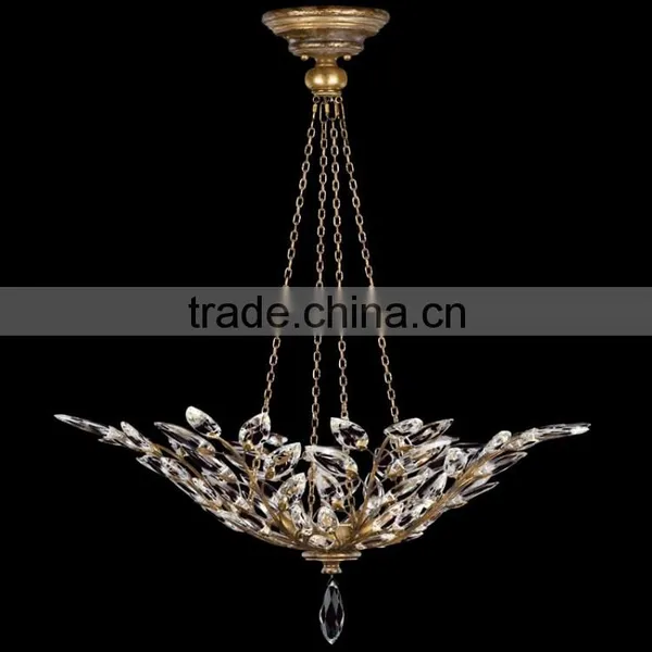 Zhongshan Lighting Modern Innovative Christmas Tree Crystal Pendant Lights French Style Wrought Iron Chandelier photo-5